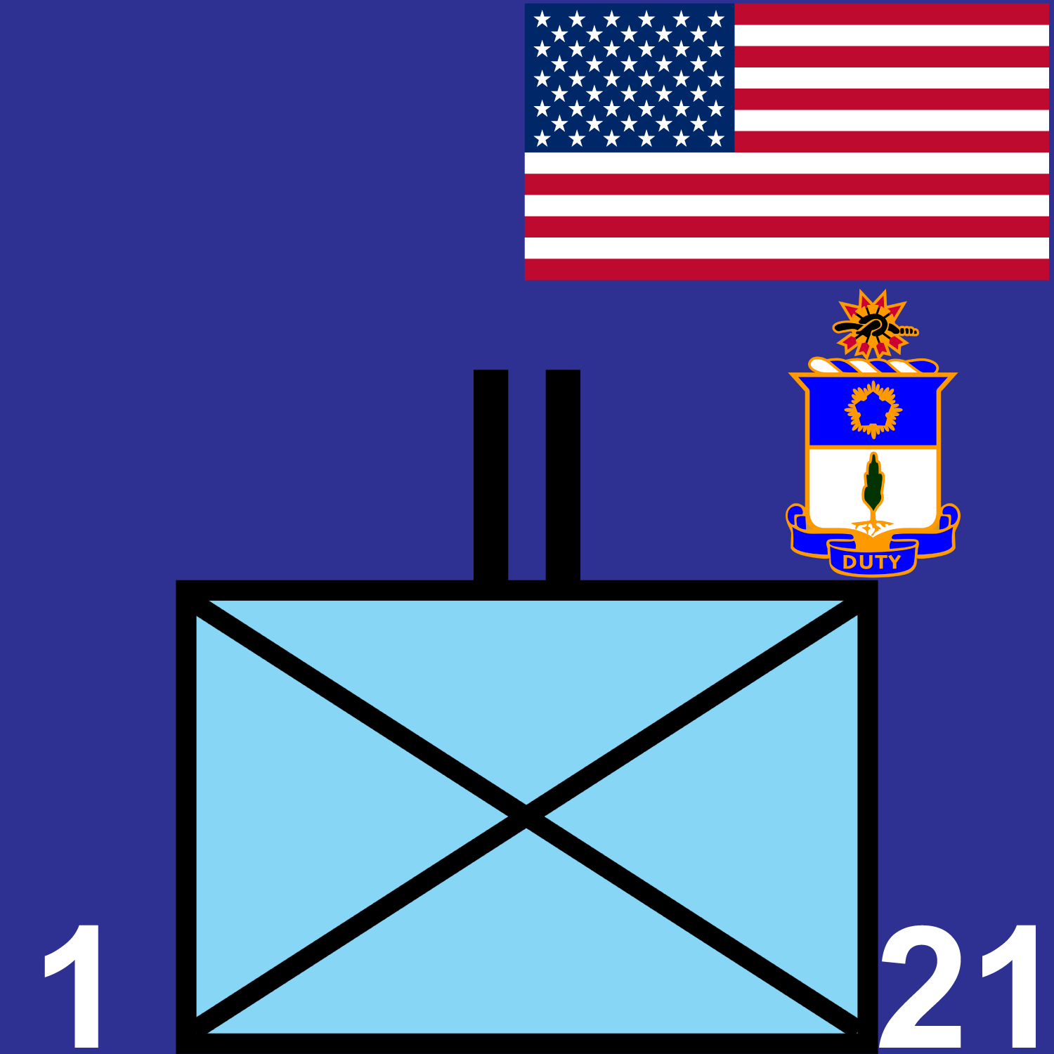 1st Battalion, 21st Infantry Regiment icon